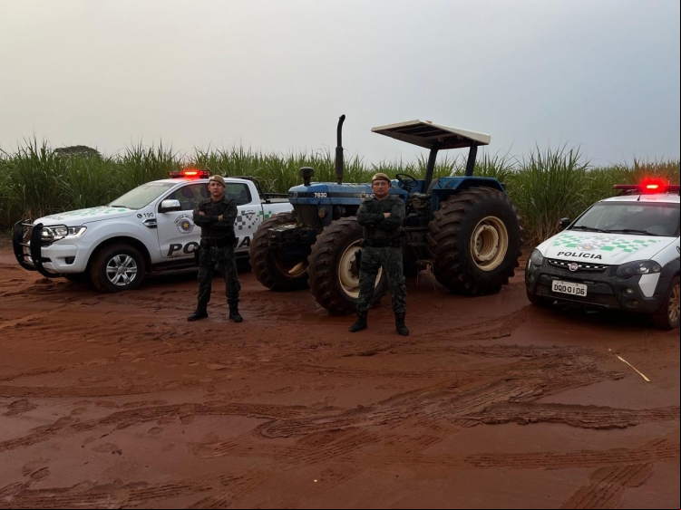 Patrulha da Polícia Militar Ambiental durante operação rural no interior de SP: atuação estratégica garante segurança e combate ao crime no campo.