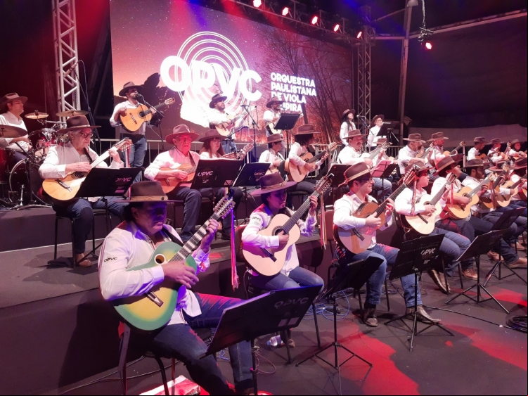 Orquestra Paulistana de Viola Caipira  Dia: 19 de outubro, quinta  Horário: 20h
