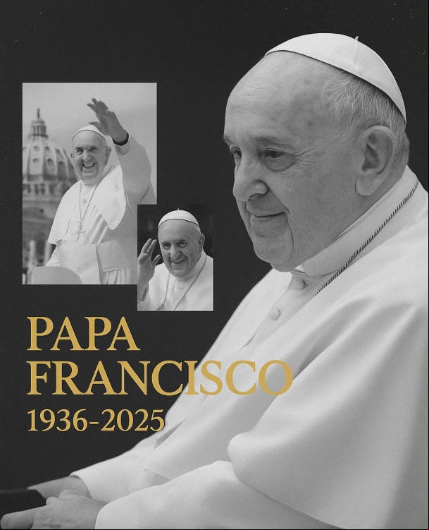 O mundo se despede de um símbolo de humildade e fé: Papa Francisco, 1936–2025. Sua mensagem de amor e simplicidade permanece eterna no coração dos fiéis.