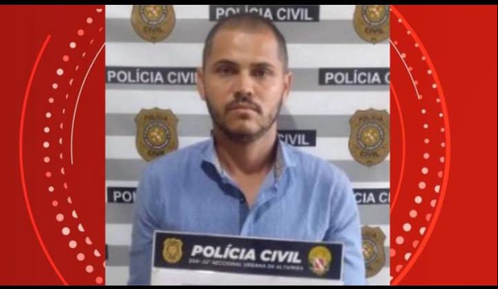 Delegada Dra. Dalice, à frente das investigações, em frente à Delegacia de Defesa da Mulher de Rio Preto, onde foi conduzido o trabalho que levou à identificação do estuprador em série por meio de exames genéticos.